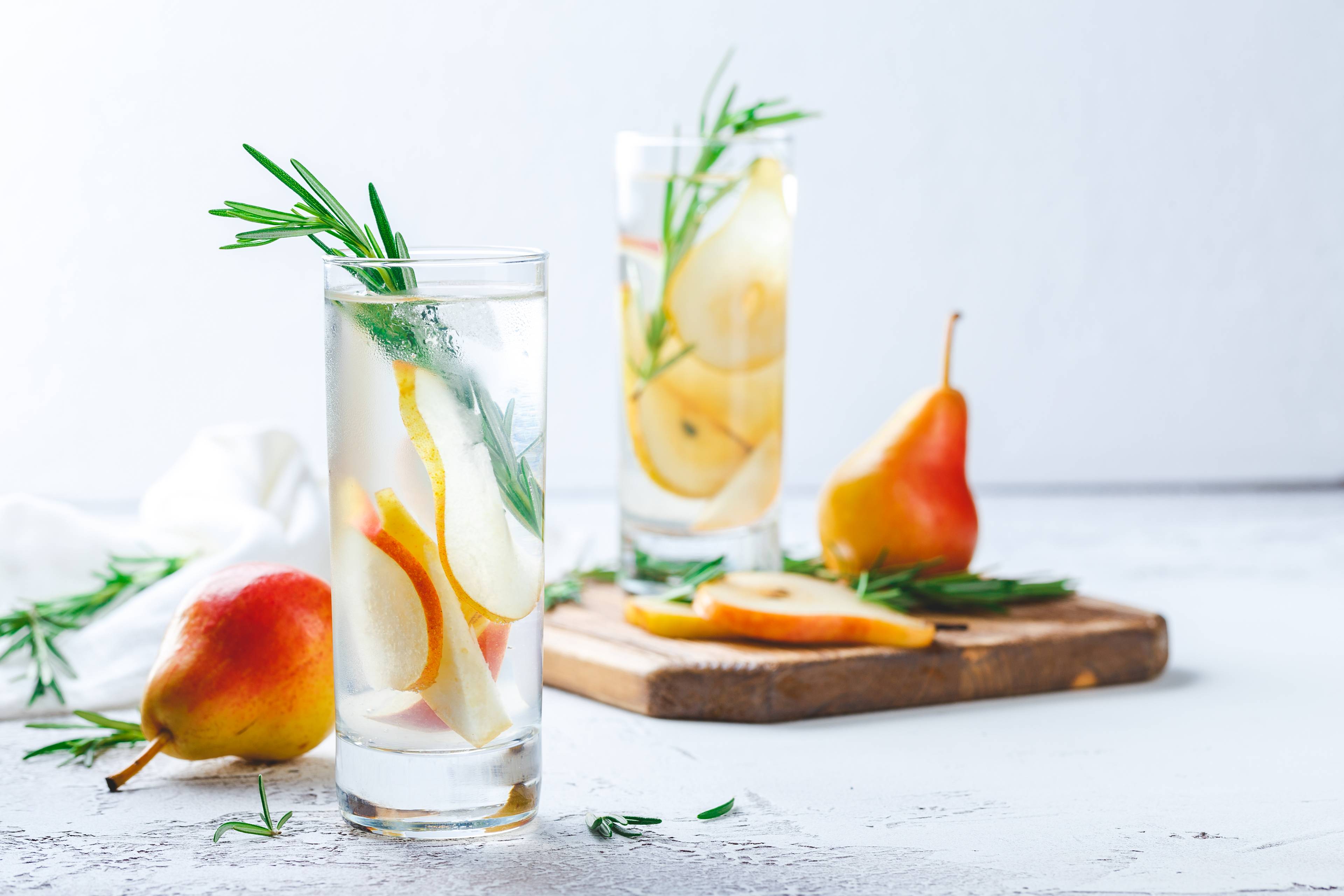 Rosemary Pear Fizz