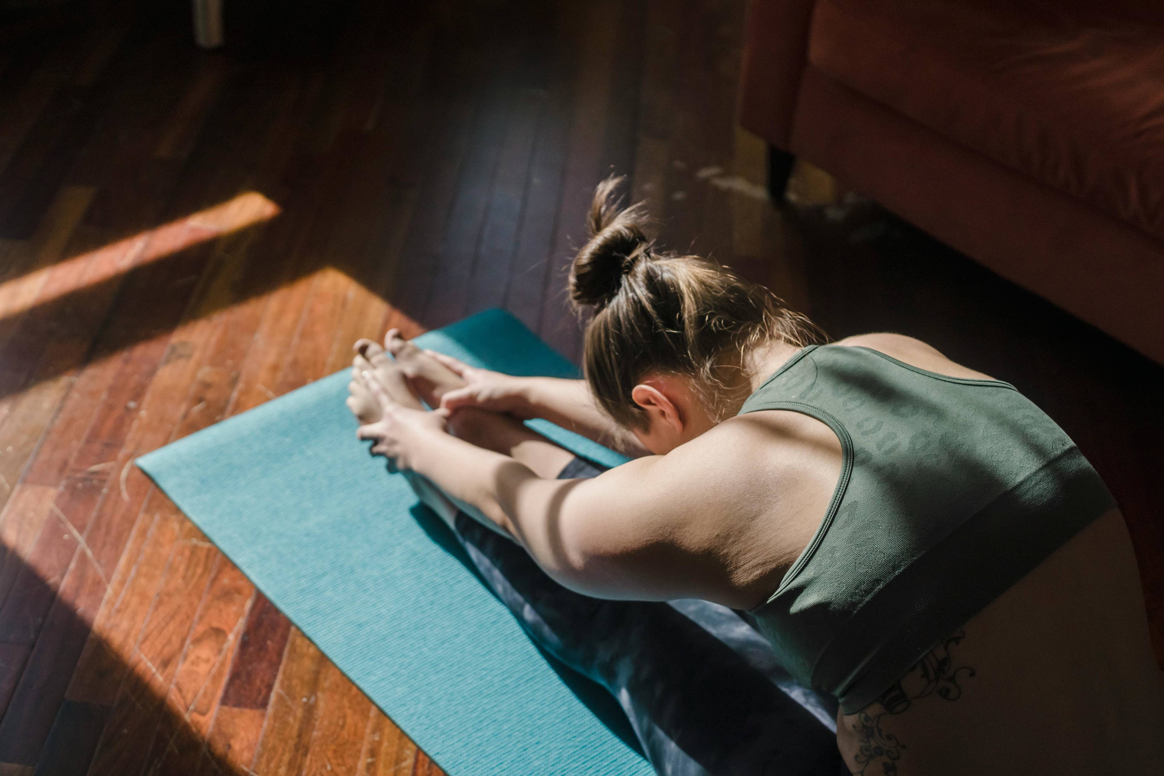 Forward Fold (Paschimottanasana):